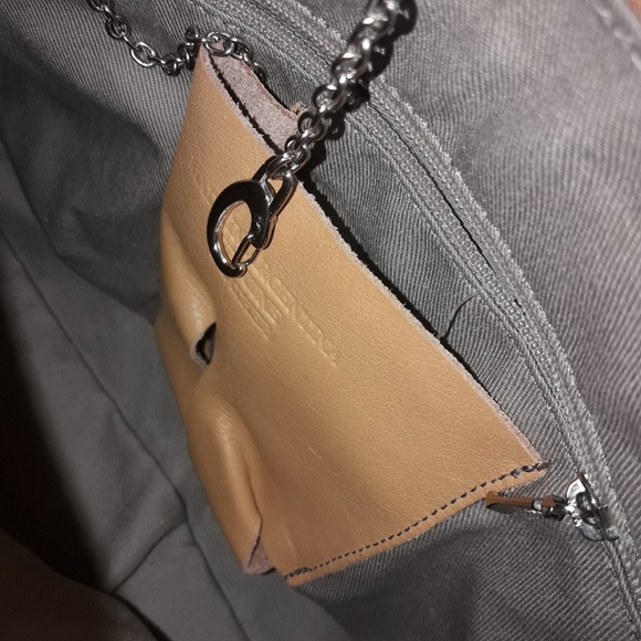 Genuine Leather Purse Natural Raw Soft Leather Bohemian Bag made in Argentina - Picture 12 of 17